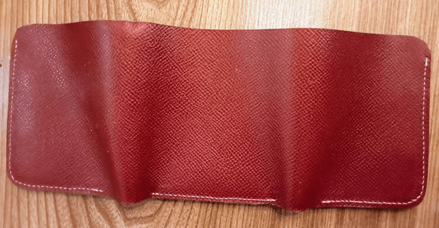 Portefeuille - Couleur lie de vin