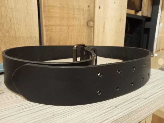 Ceinture unisexe - Double ardillon - Taille 42 