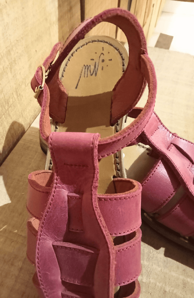 Sandales Pittos roses - Taille 36